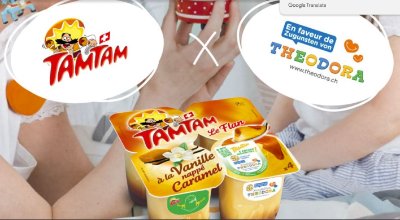 Zusammenarbeit zwischen TamTam und Fondation Théodora _ Molkereien Réunies Genf.jpg